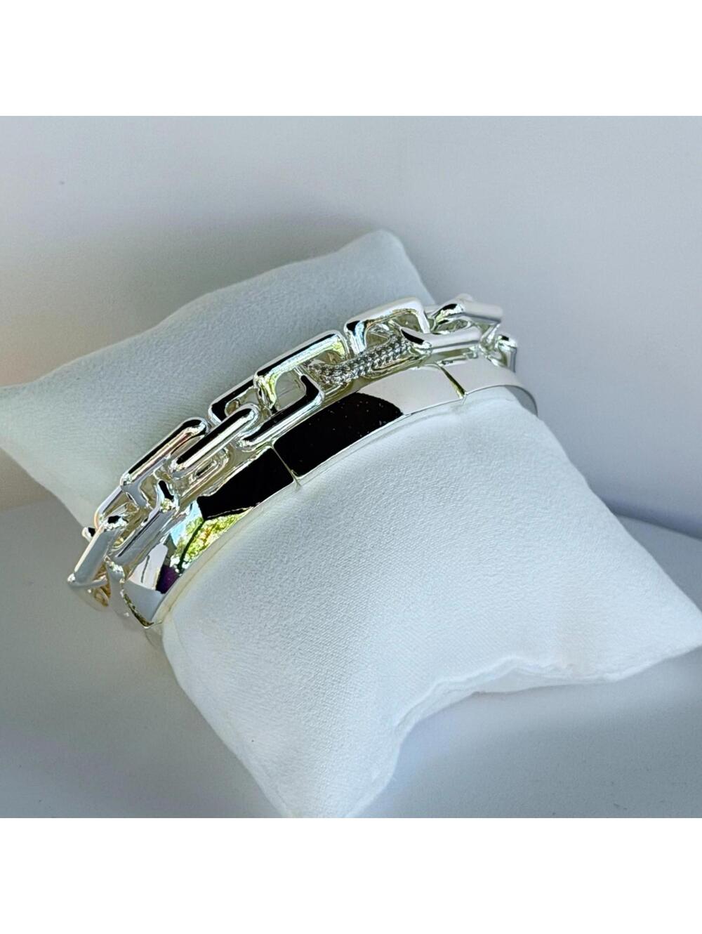 Bomb Party Gem Society Bracelets "Unshakable" CZ on Silver